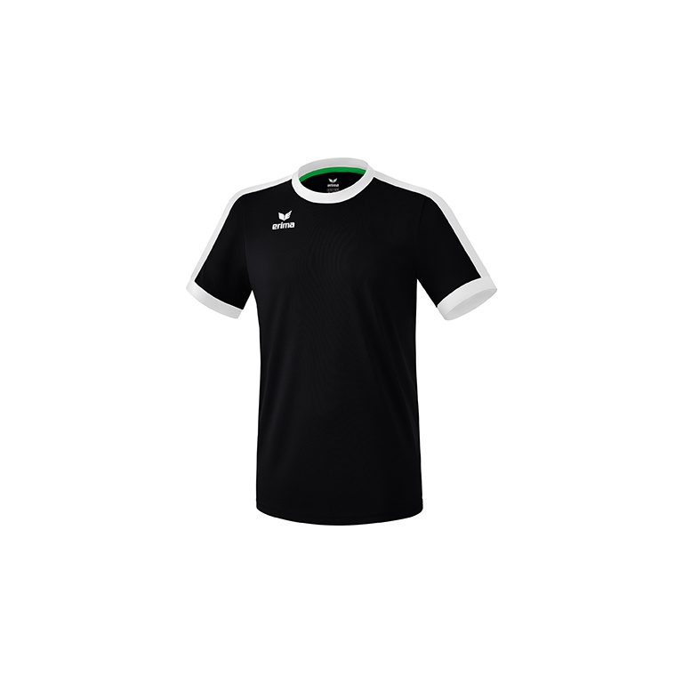 Erima Sport T-shirt Jersey Retro Star (100% Polyester) black/white Men